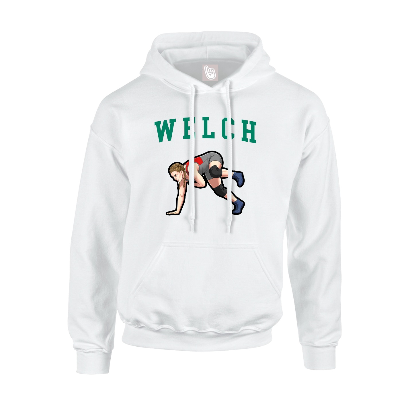 Youth Hoodie — Shirsey in White