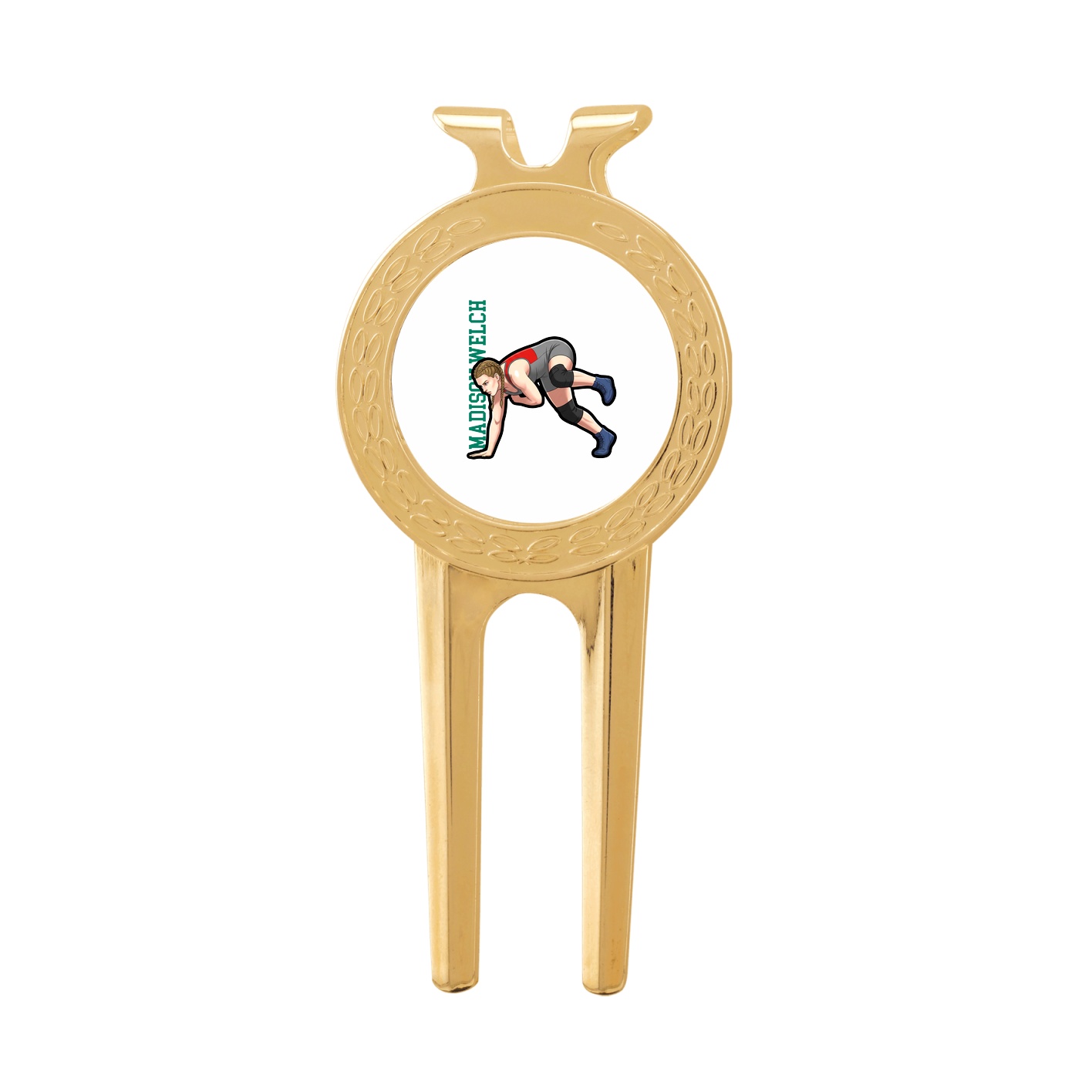 Divot Tool with Ball Marker — Name Vertical in Classic