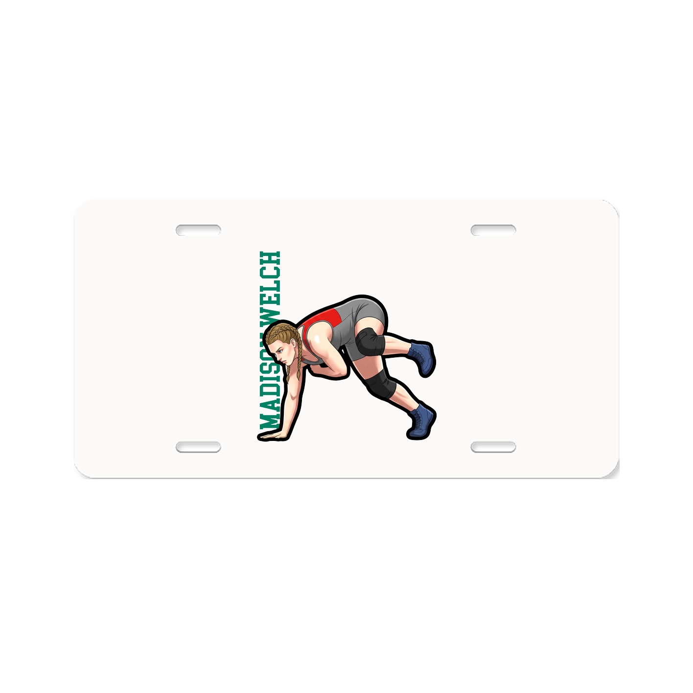 Aluminum License Plate