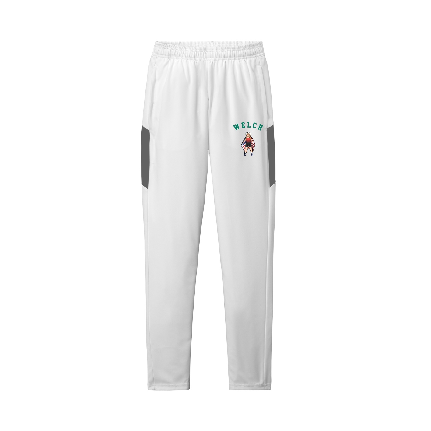 Team Travel Pant — Shirsey Arch in White/Grey