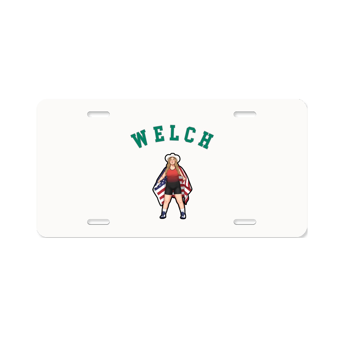 License Plate — Shirsey Arch in Classic