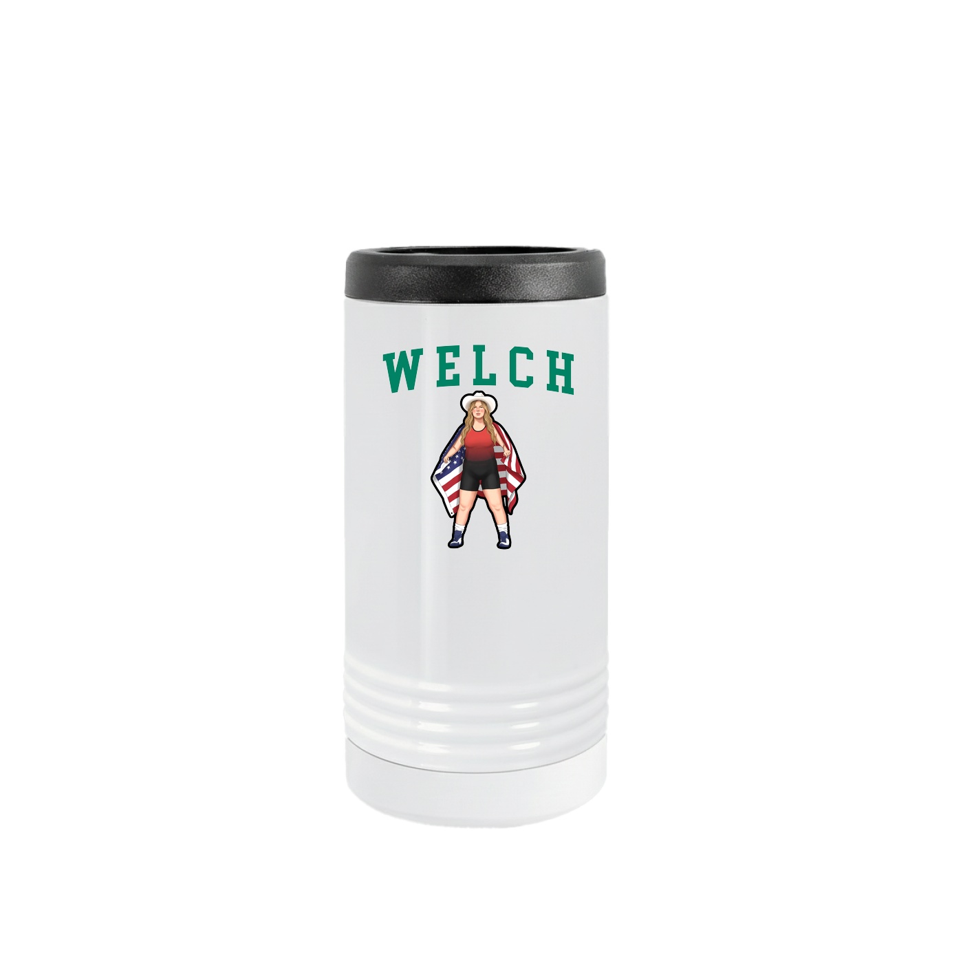 Slim Beverage Holder — Shirsey in White