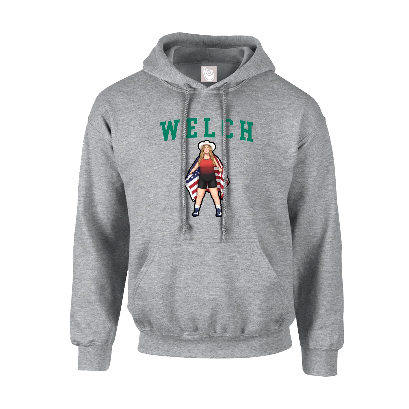 Hoodie — Shirsey in Grey