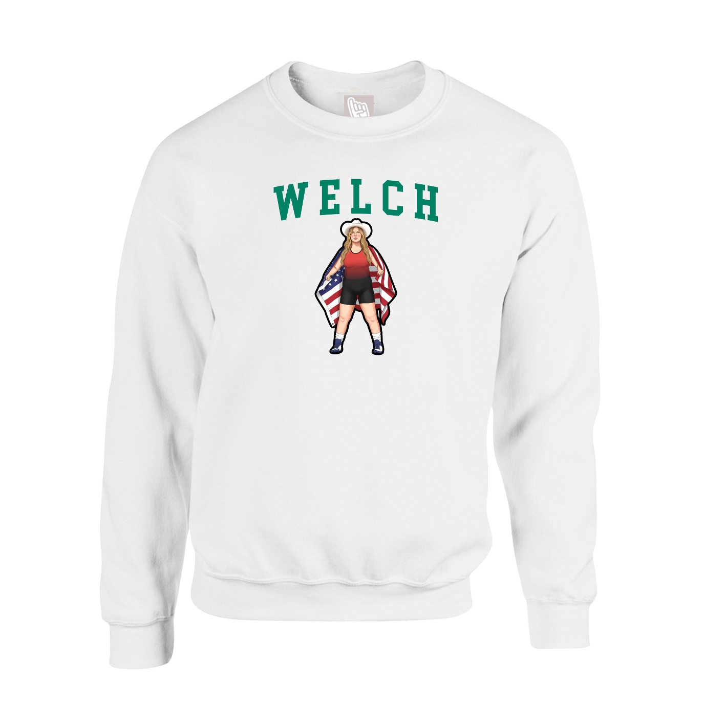 Fleece Crew — Shirsey in White