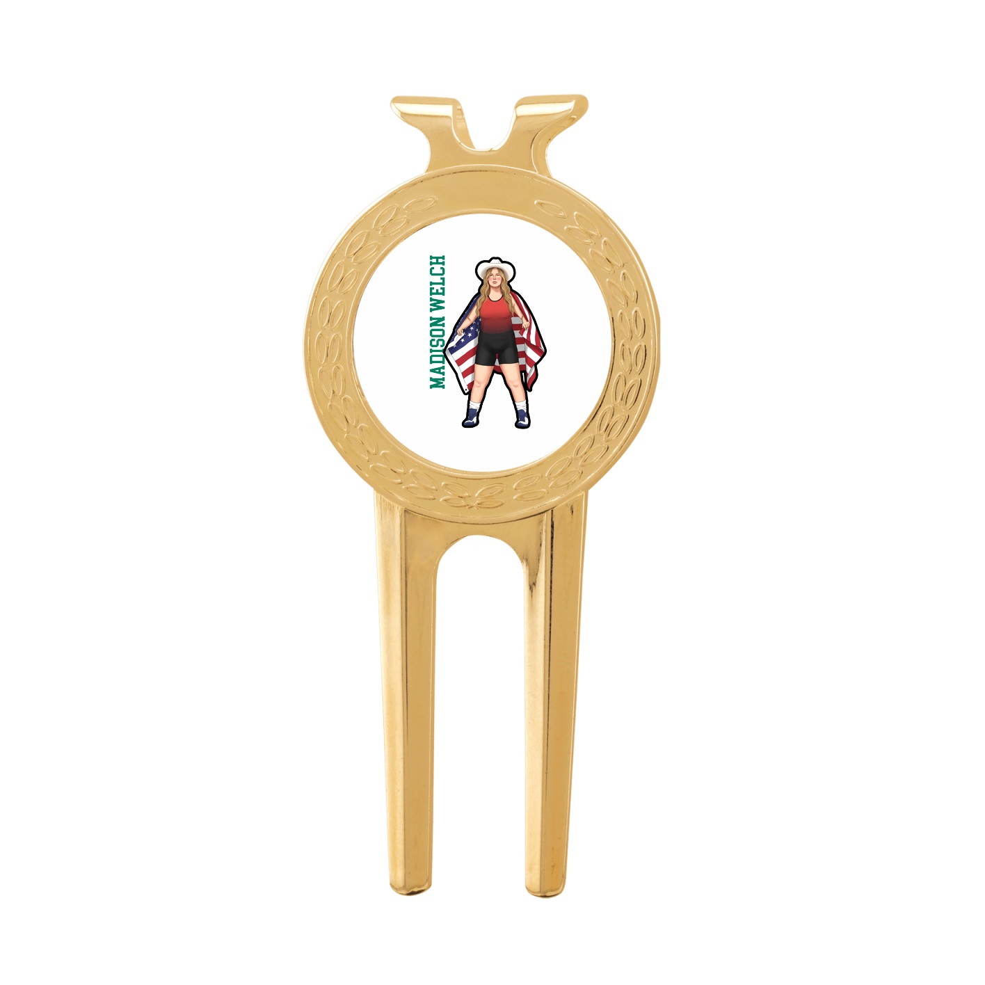 Divot Tool with Ball Marker — Name Vertical in Classic