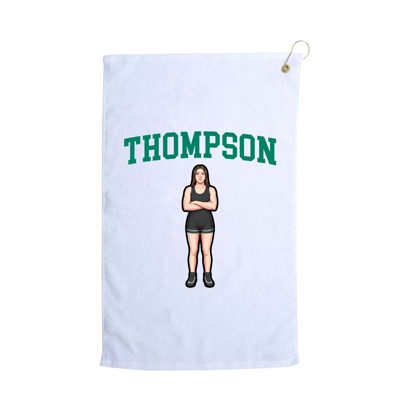 Golf Towel — Shirsey in White