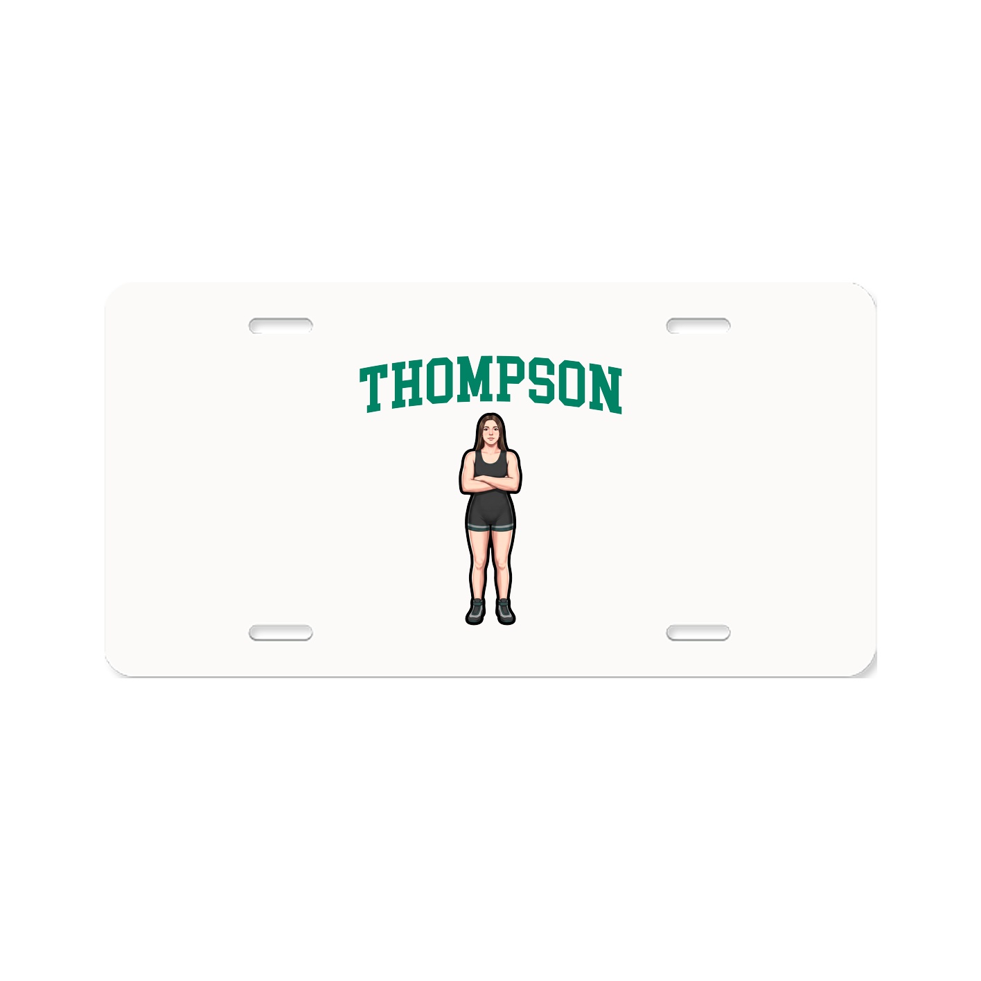 License Plate — Shirsey in Classic