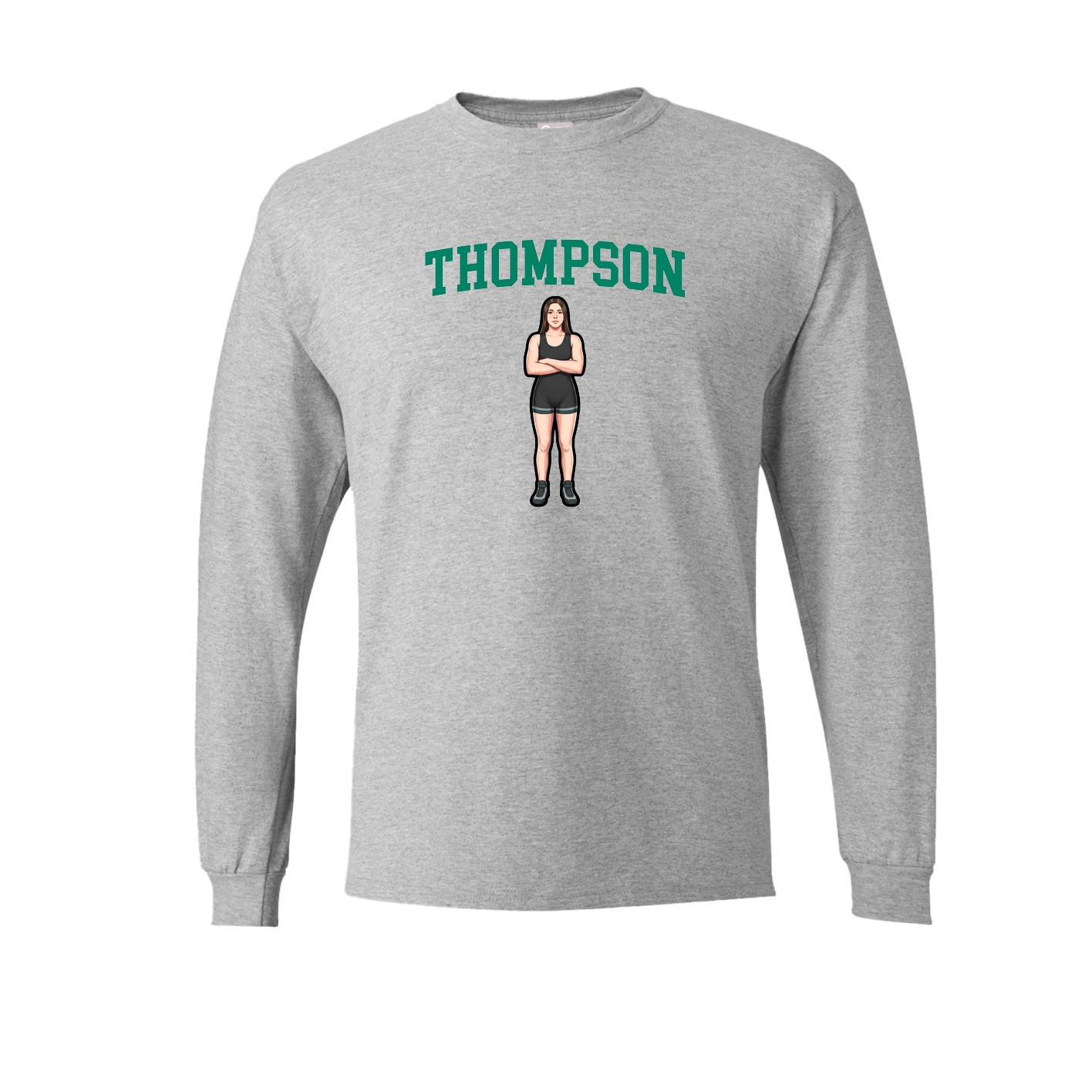 Long Sleeve Tee — Shirsey in Grey