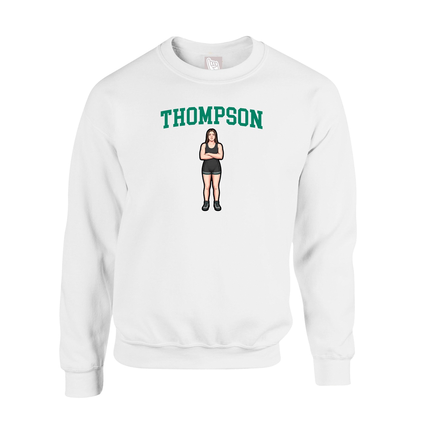 Fleece Crew — Shirsey in White