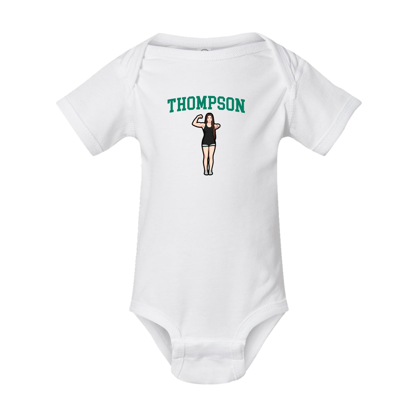Baby Onesie — Shirsey in White
