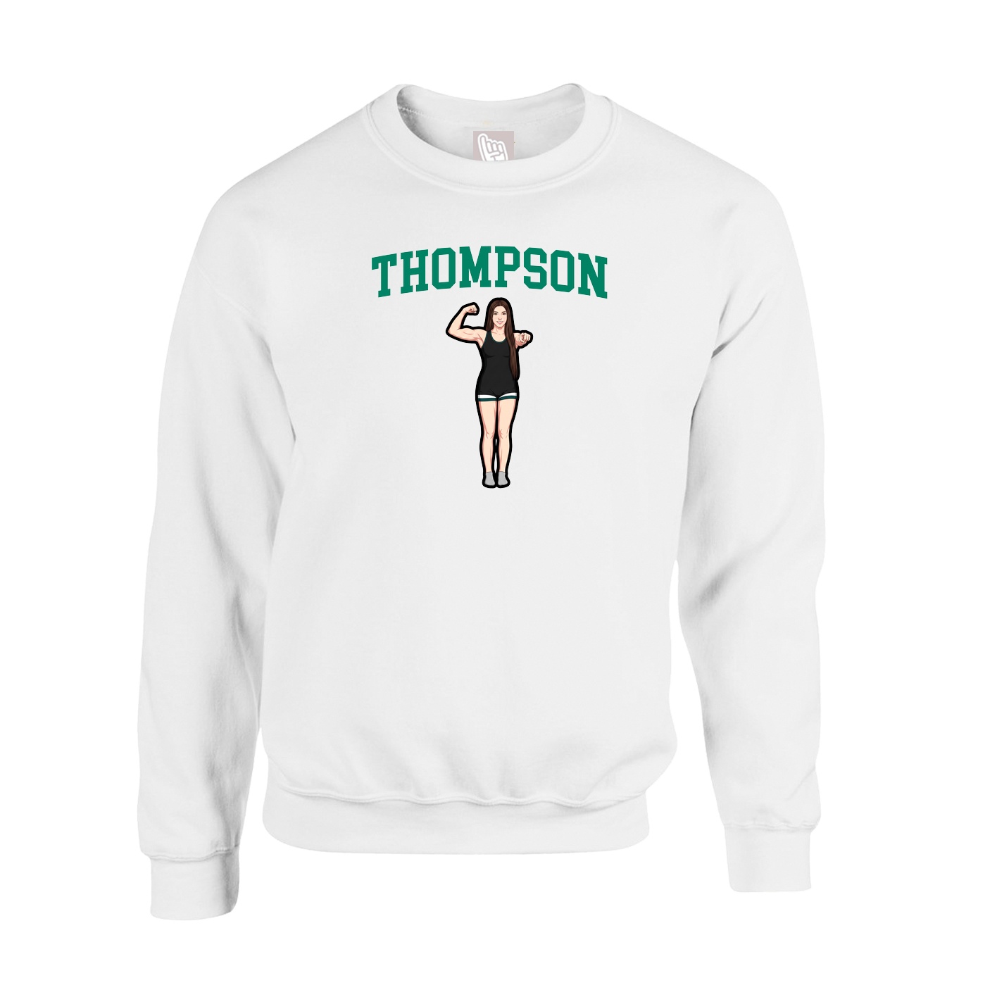Fleece Crew — Shirsey in White