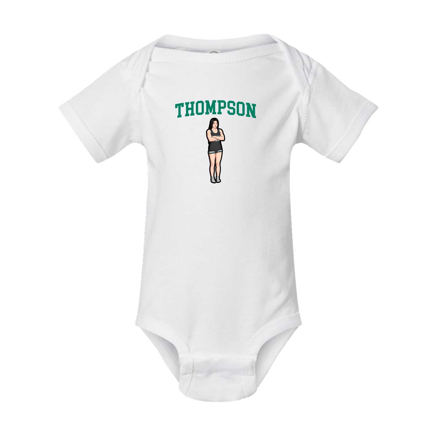 Baby Onesie — Shirsey in White