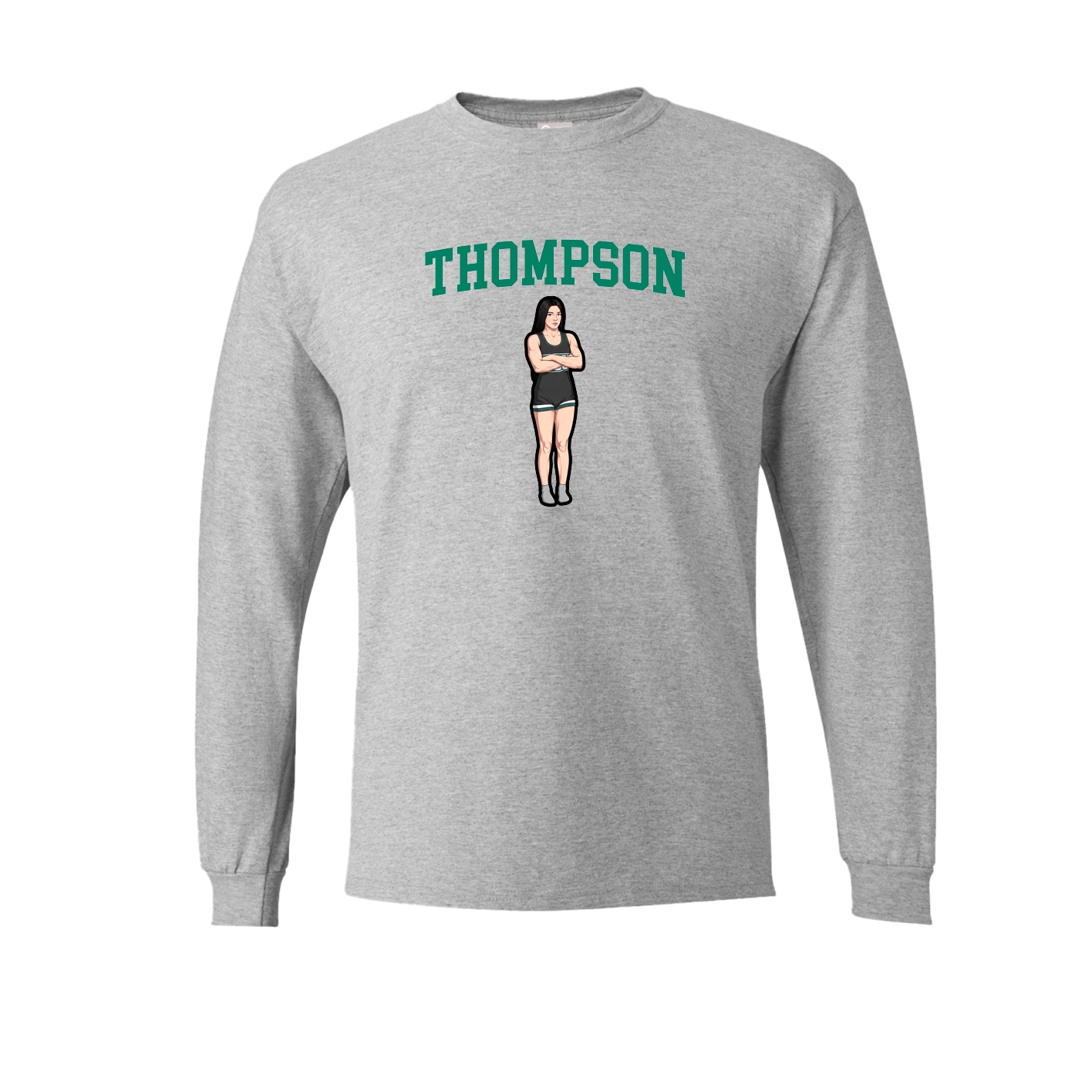 Long Sleeve Tee — Shirsey in Grey