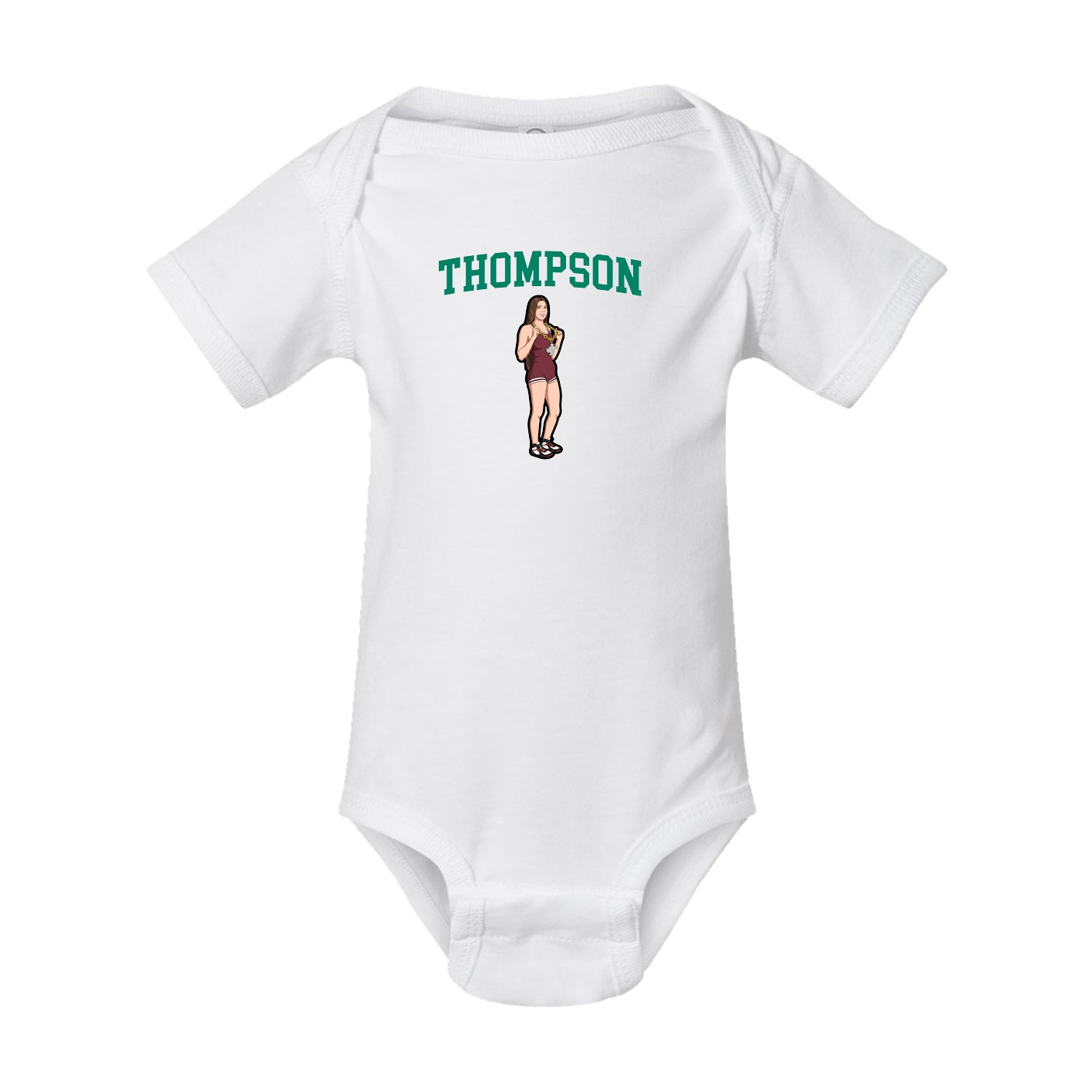 Baby Onesie — Shirsey in White