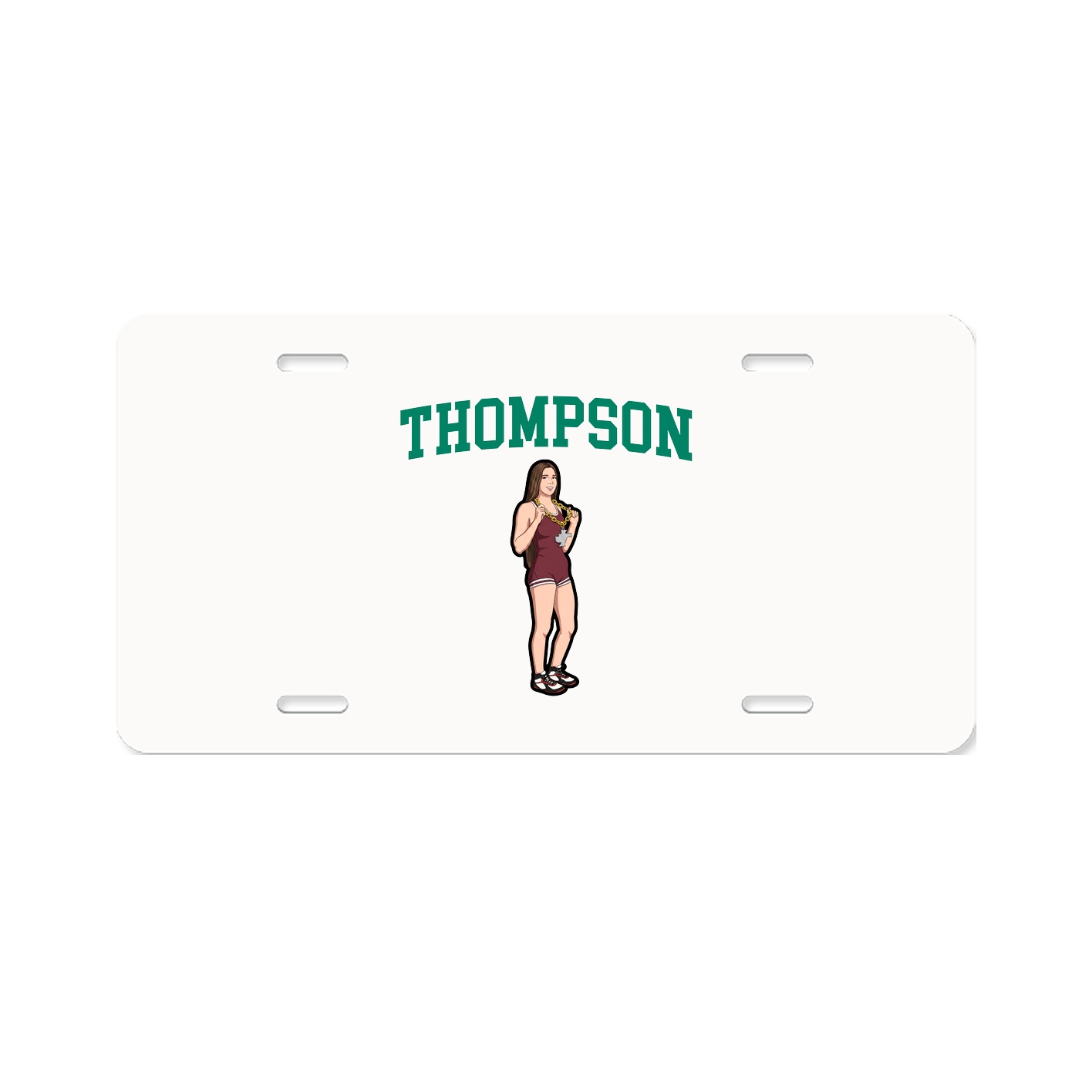 License Plate — Shirsey in Classic