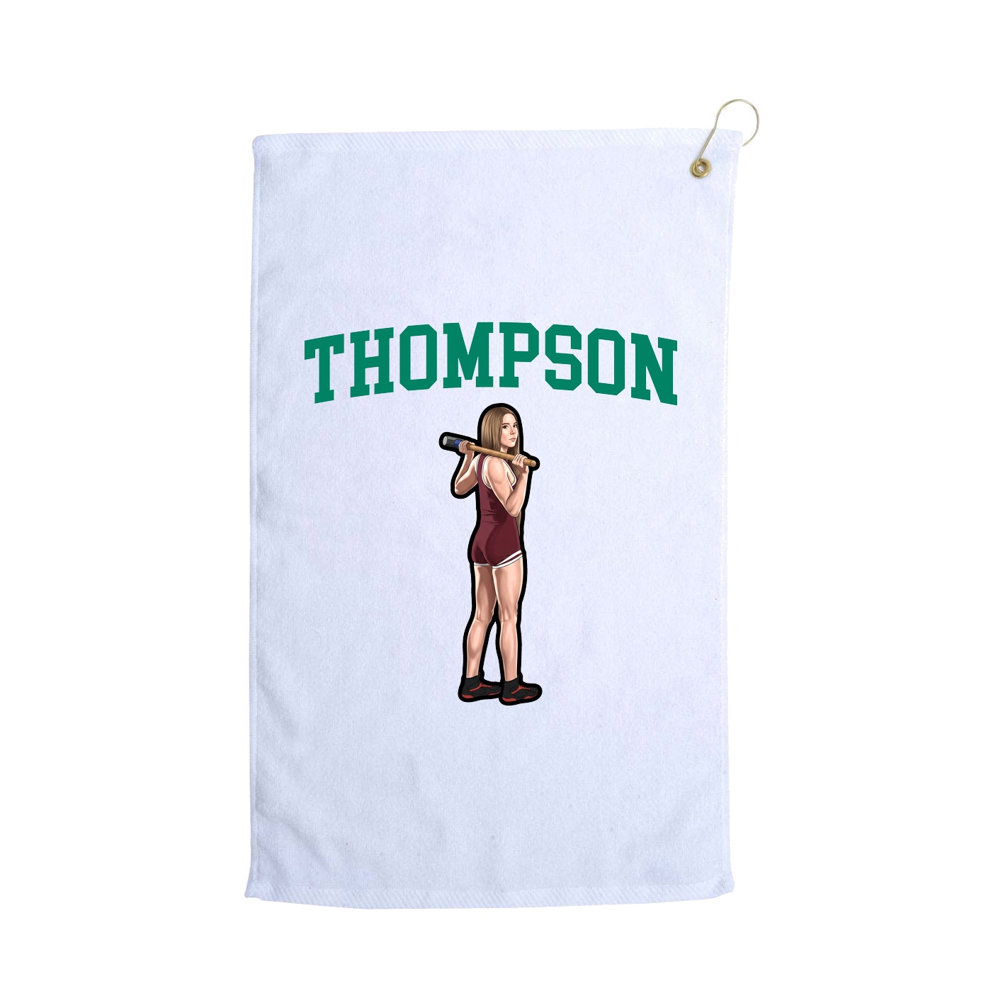 Golf Towel — Shirsey in White