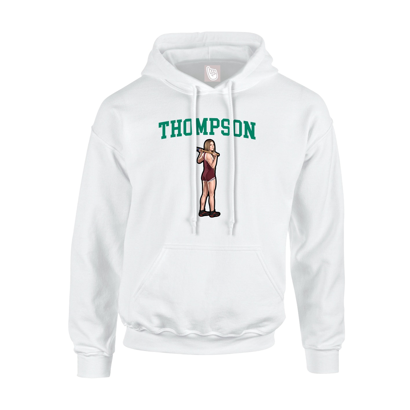Hoodie — Shirsey in White