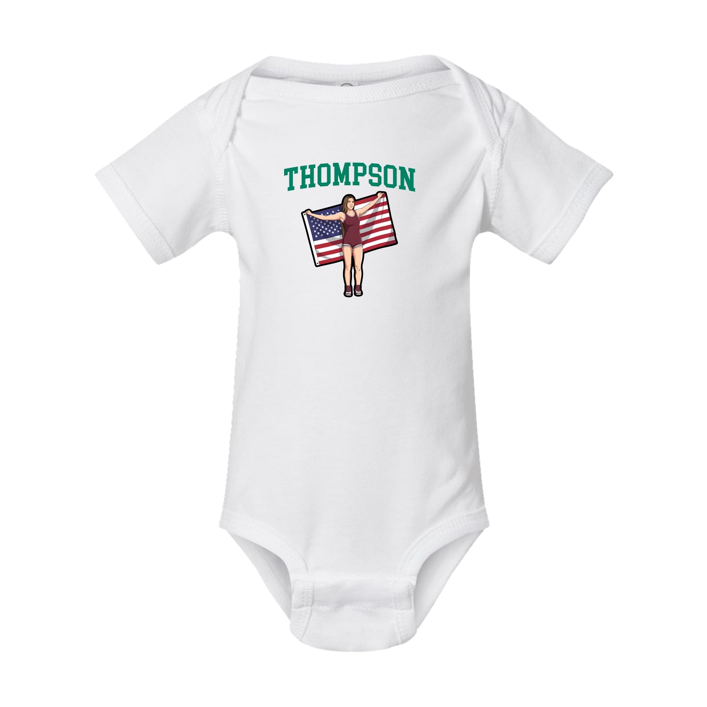 Baby Onesie — Shirsey in White