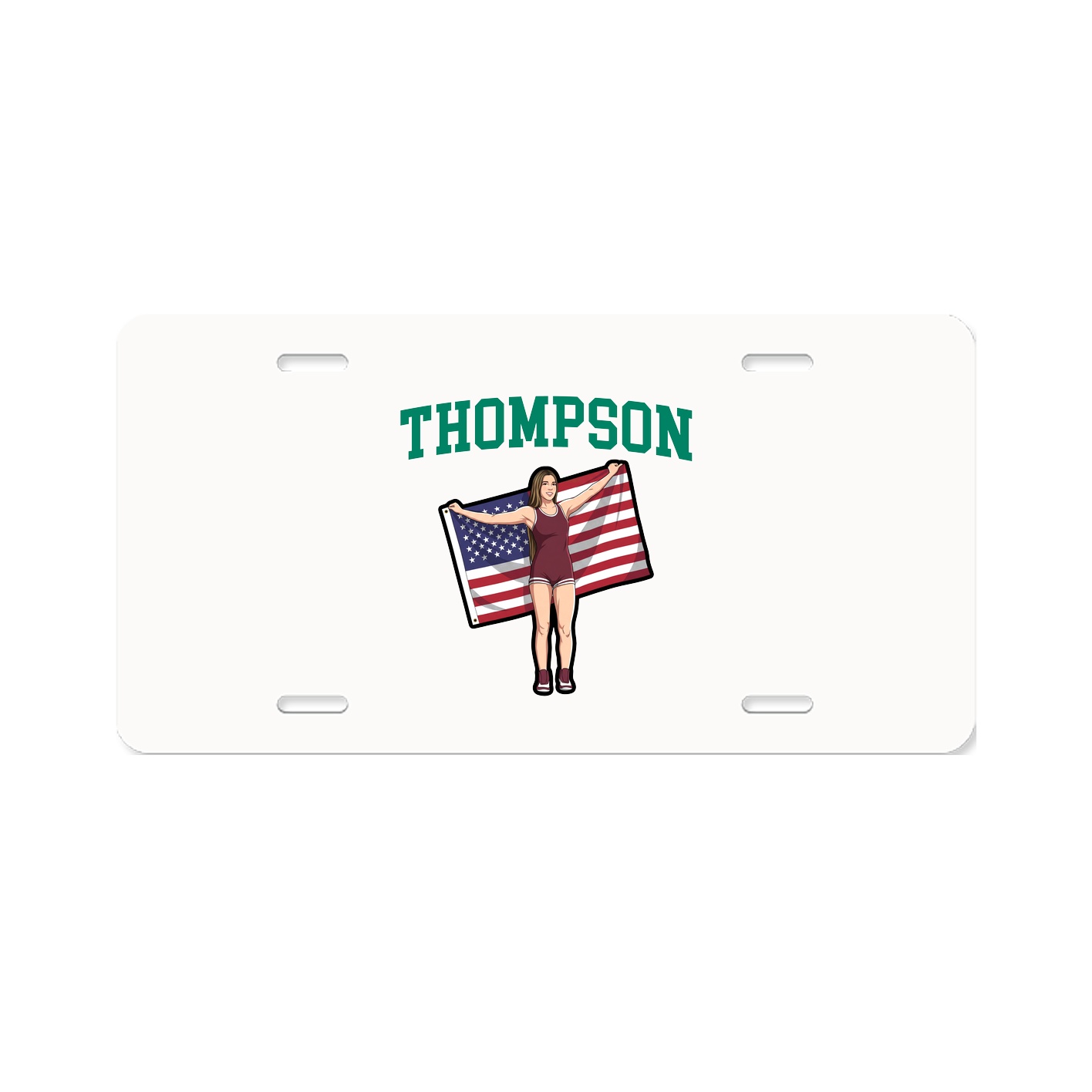 License Plate — Shirsey in Classic