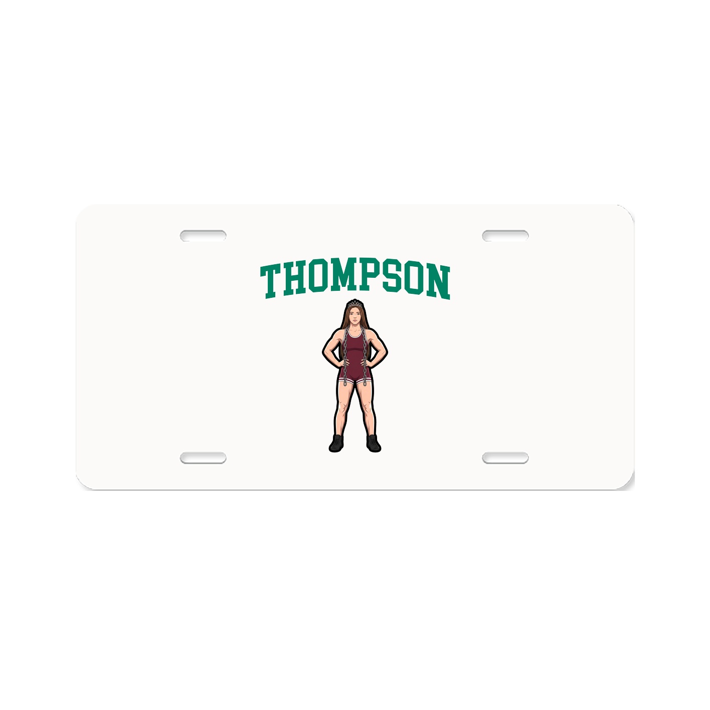 License Plate — Shirsey in Classic