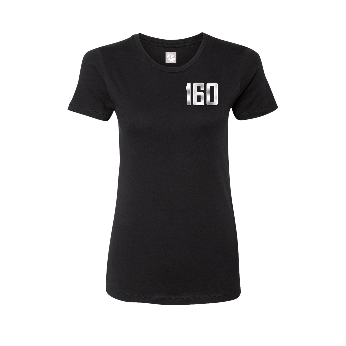 Womens Tee — Front Shirsy in Black