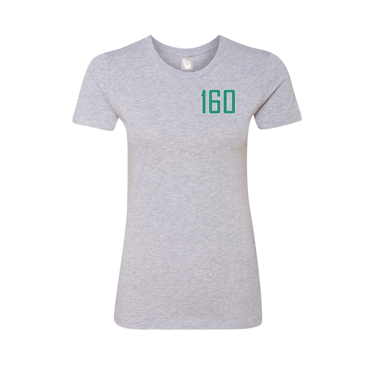 Womens Tee — Front Shirsy in Grey