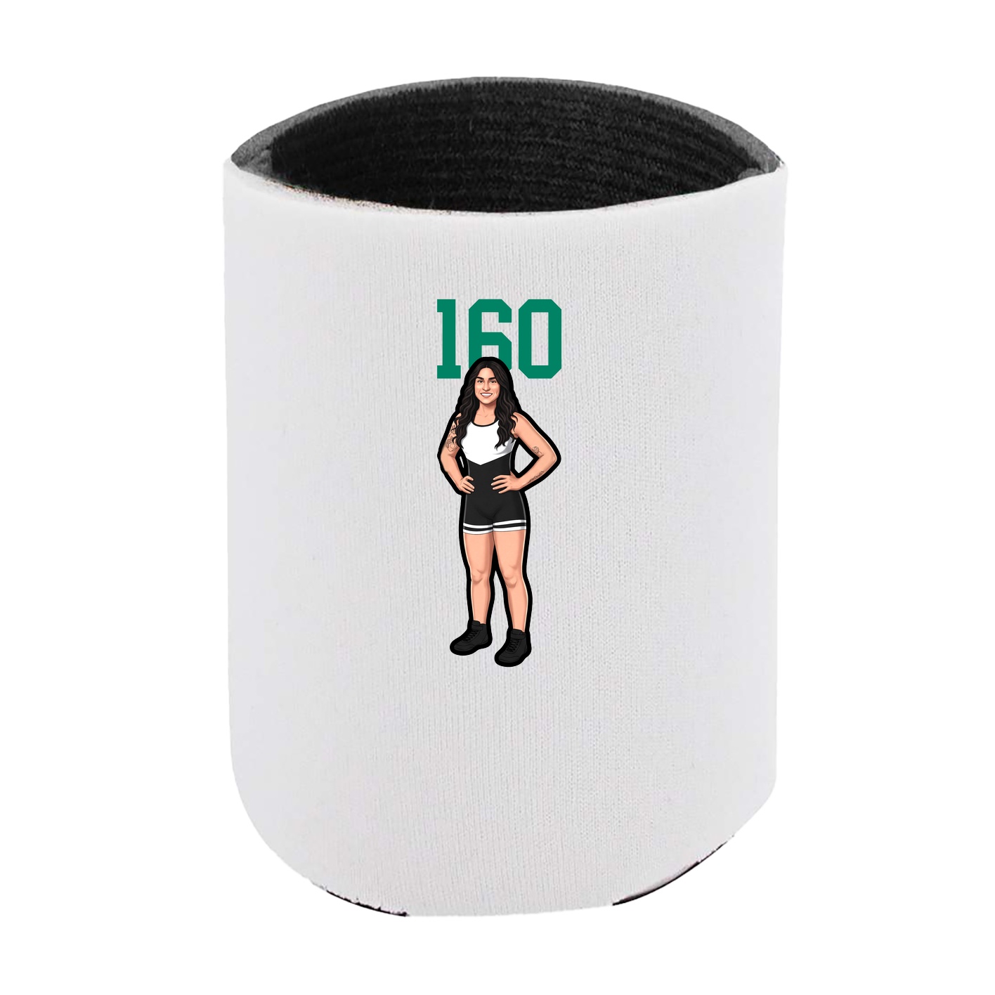 Can Holder — Number Top in White