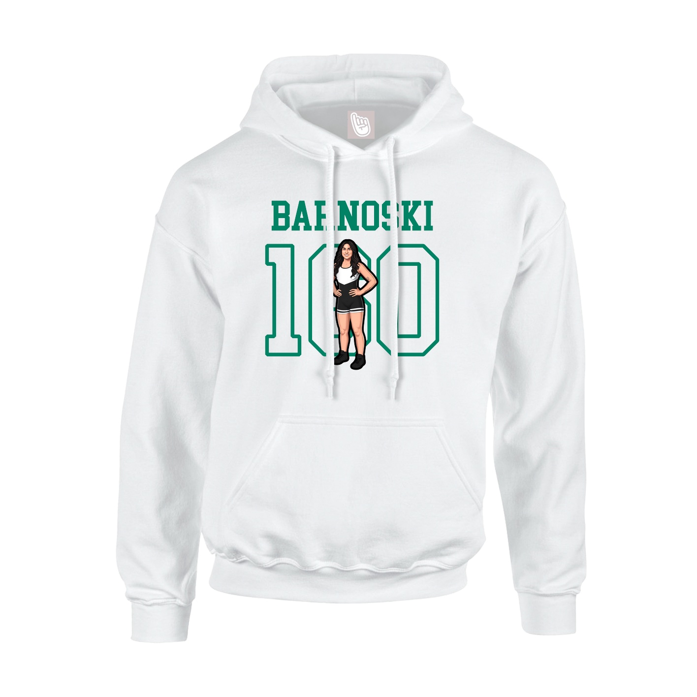Youth Hoodie — Shirsey in White