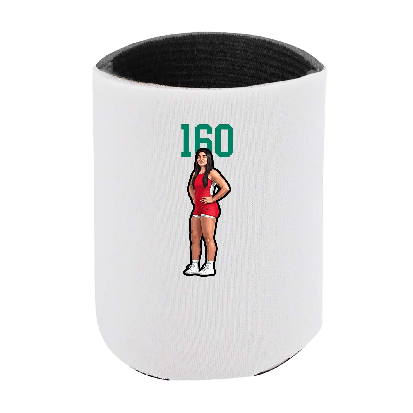Can Holder — Number Top in White