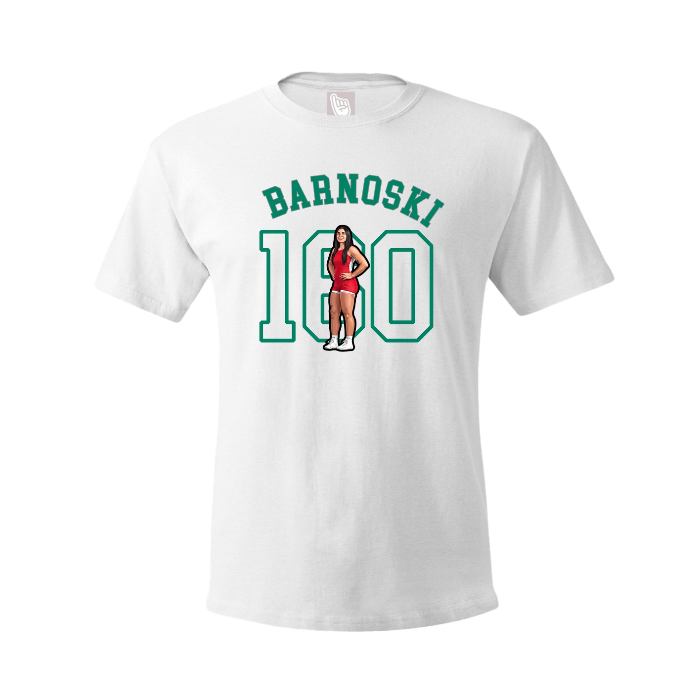 Youth Tee — Shirsey Arch in White