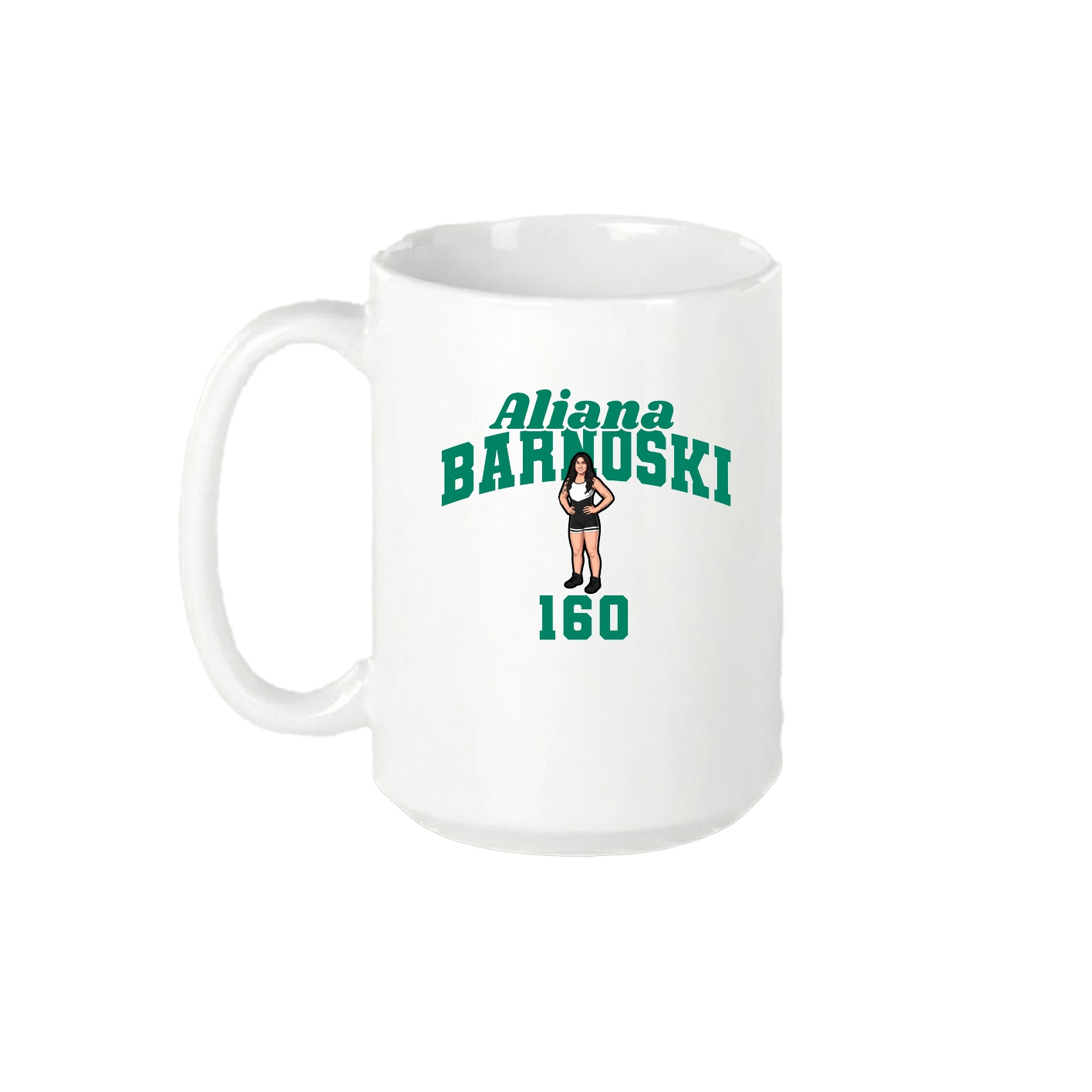 15oz Coffee Mug — Signature Arch in White