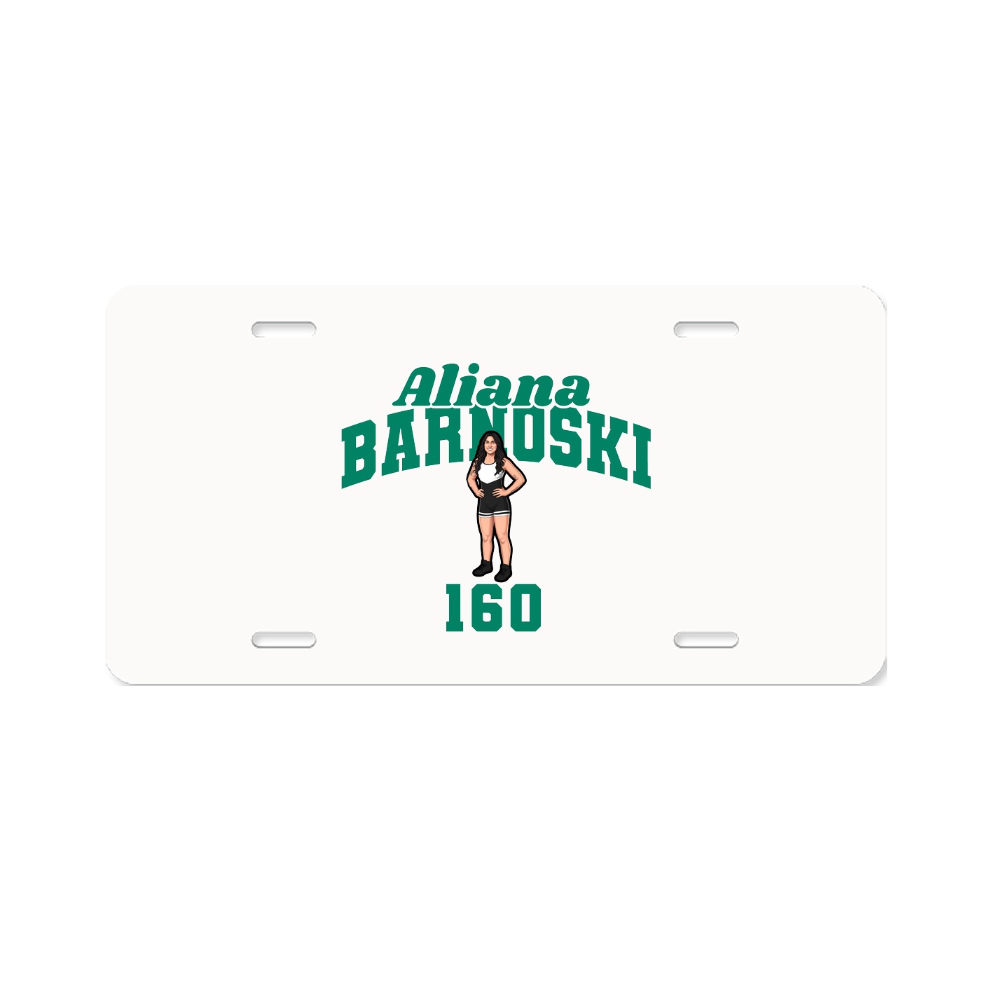 License Plate — Signature Arch in Classic