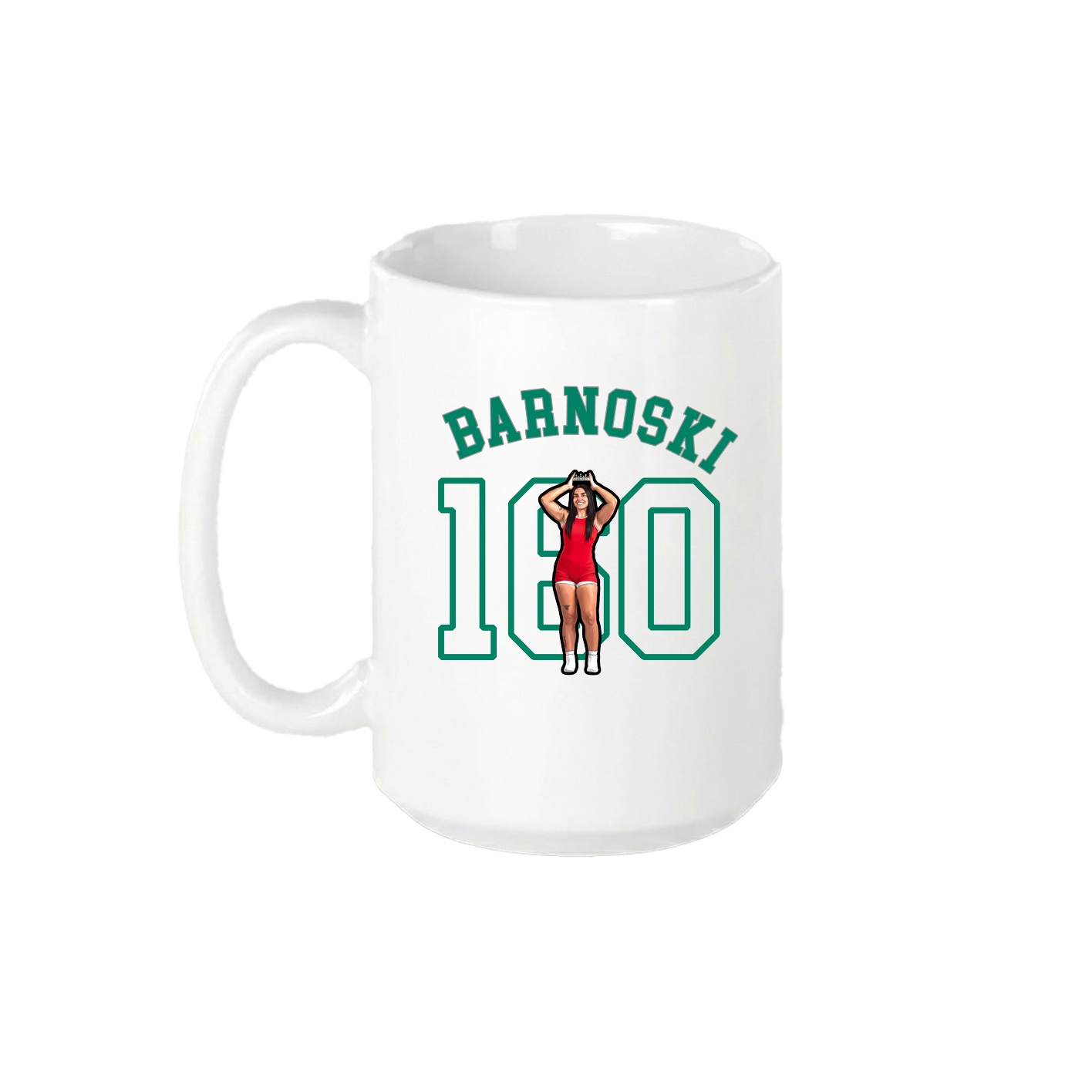 15oz Coffee Mug — Shirsey Arch in White