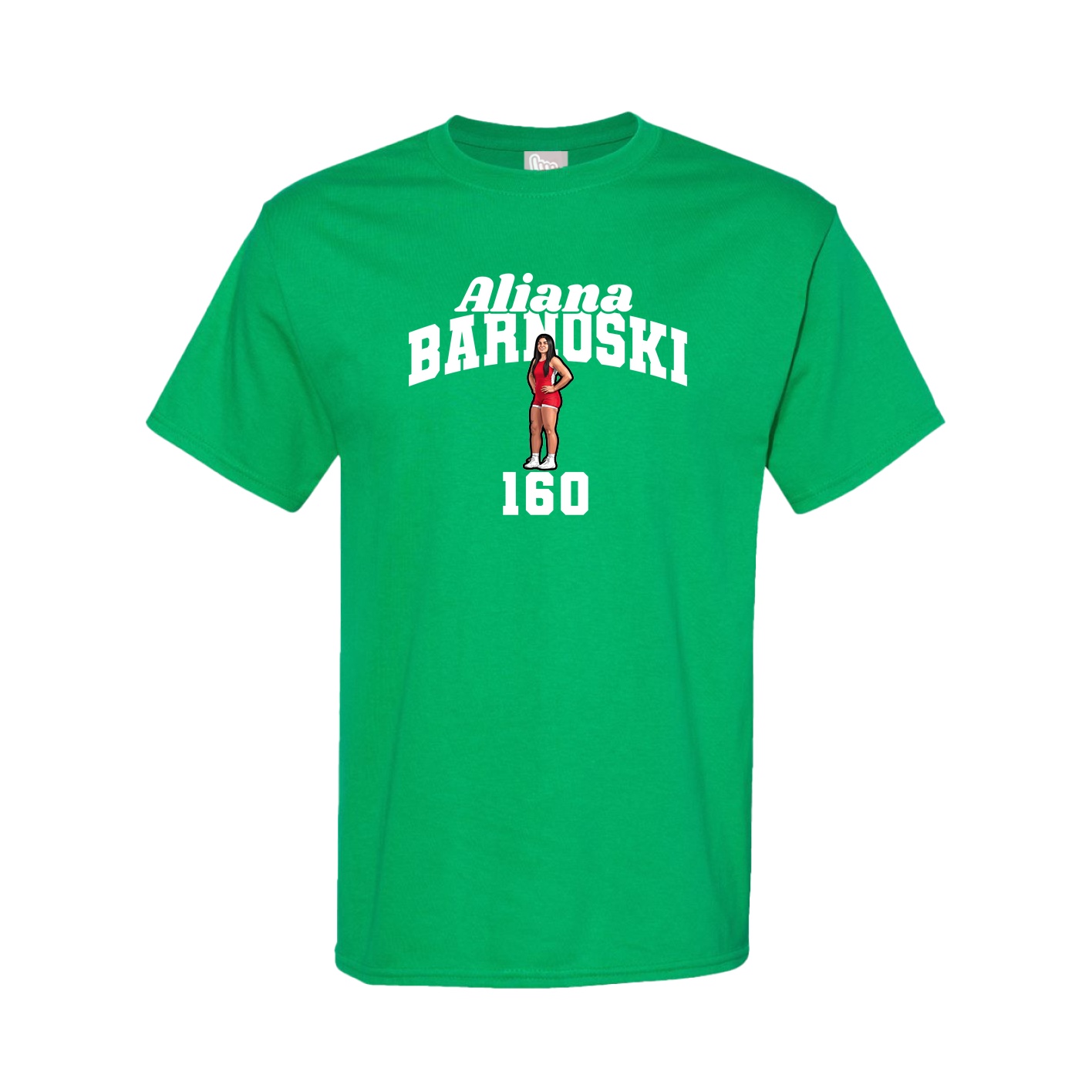 Tee — Signature Arch in Green