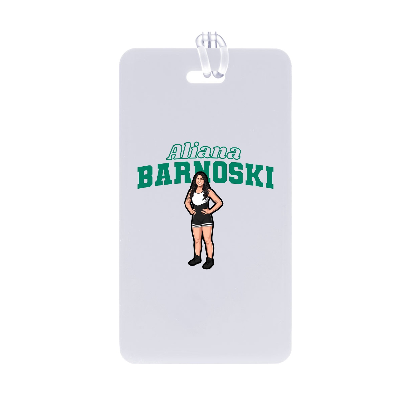 Bag Tag — Name Arch in Classic