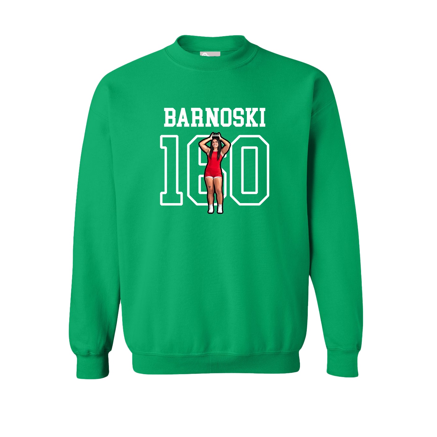 Fleece Crew — Shirsey in Green