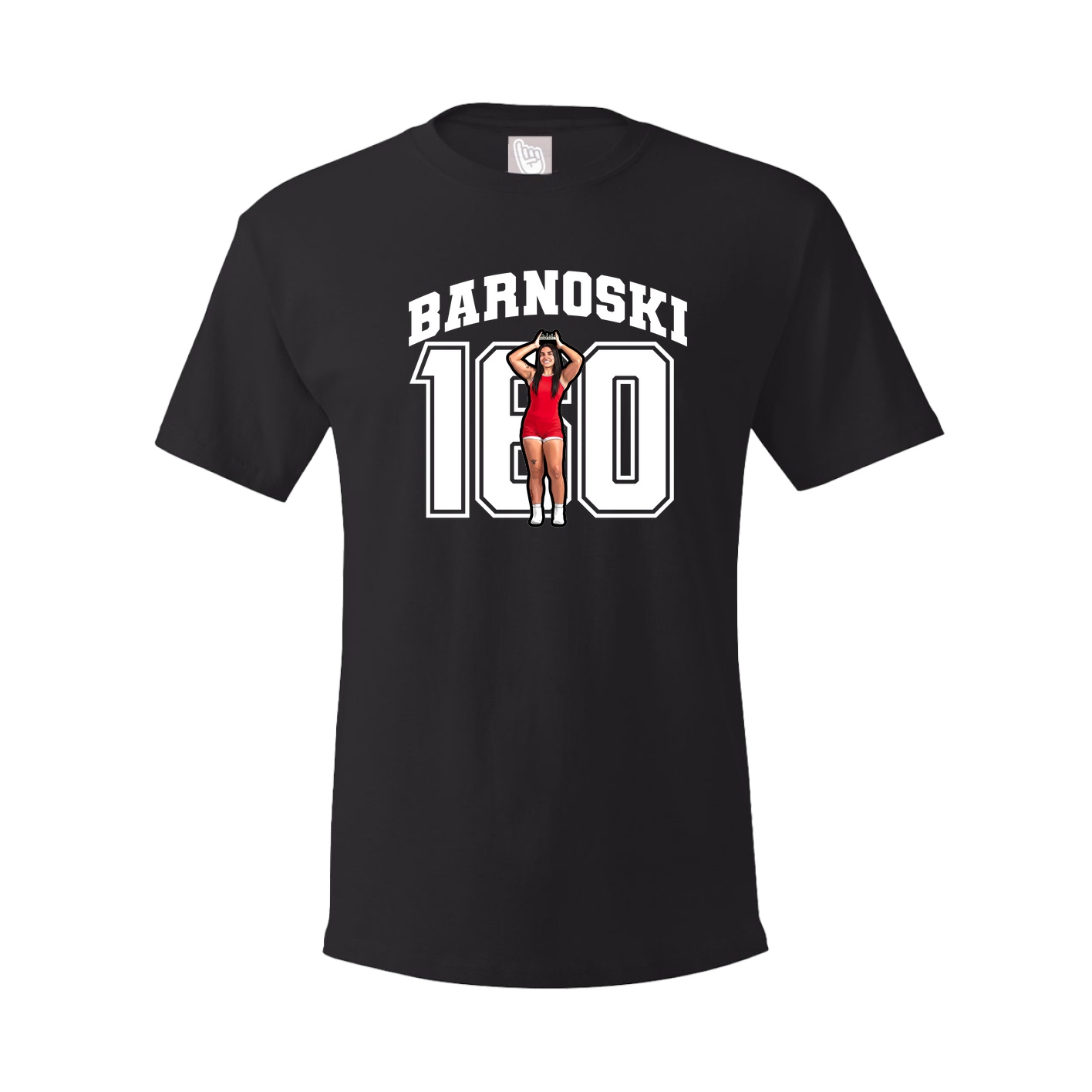 Youth Tee — Number in Black