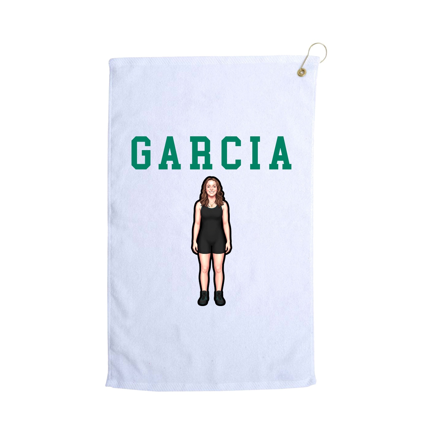 Golf Towel — Shirsey in White