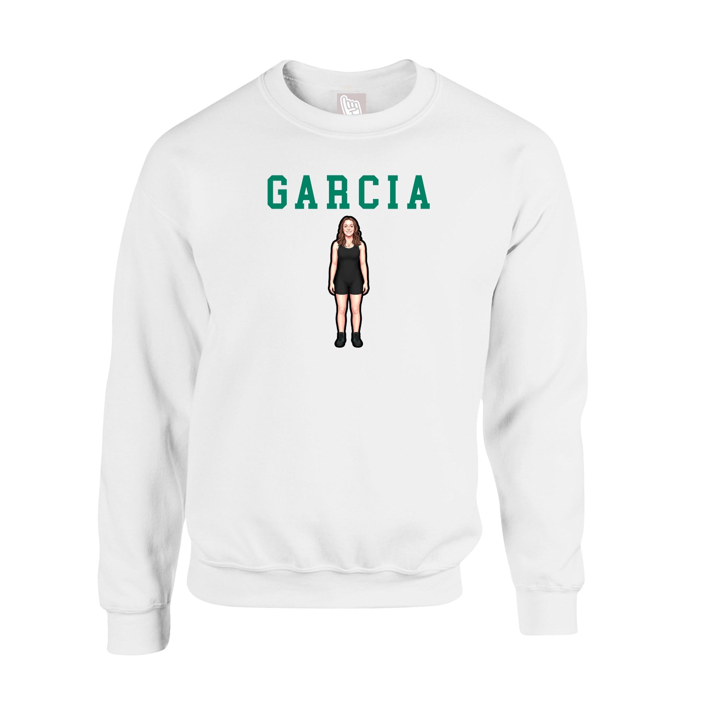 Fleece Crew — Shirsey in White