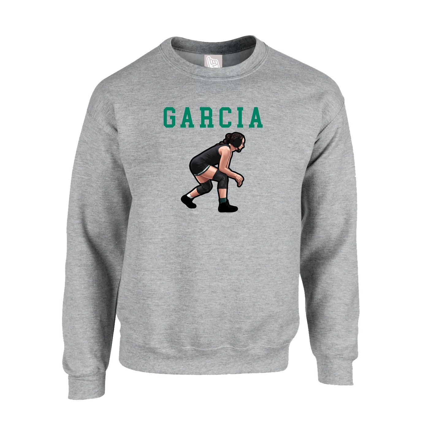 Fleece Crew — Shirsey in Grey