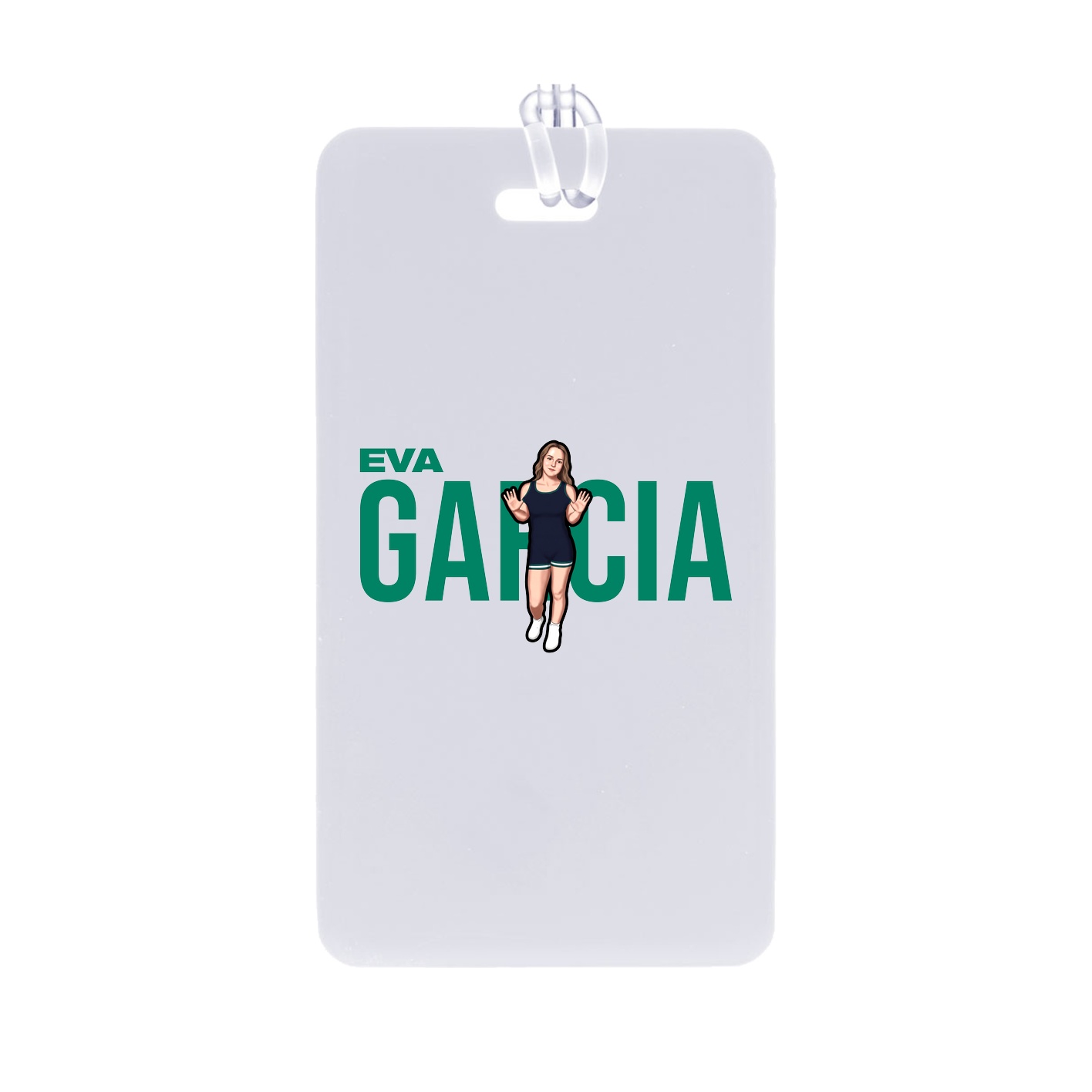 Bag Tag — Player Name in Classic