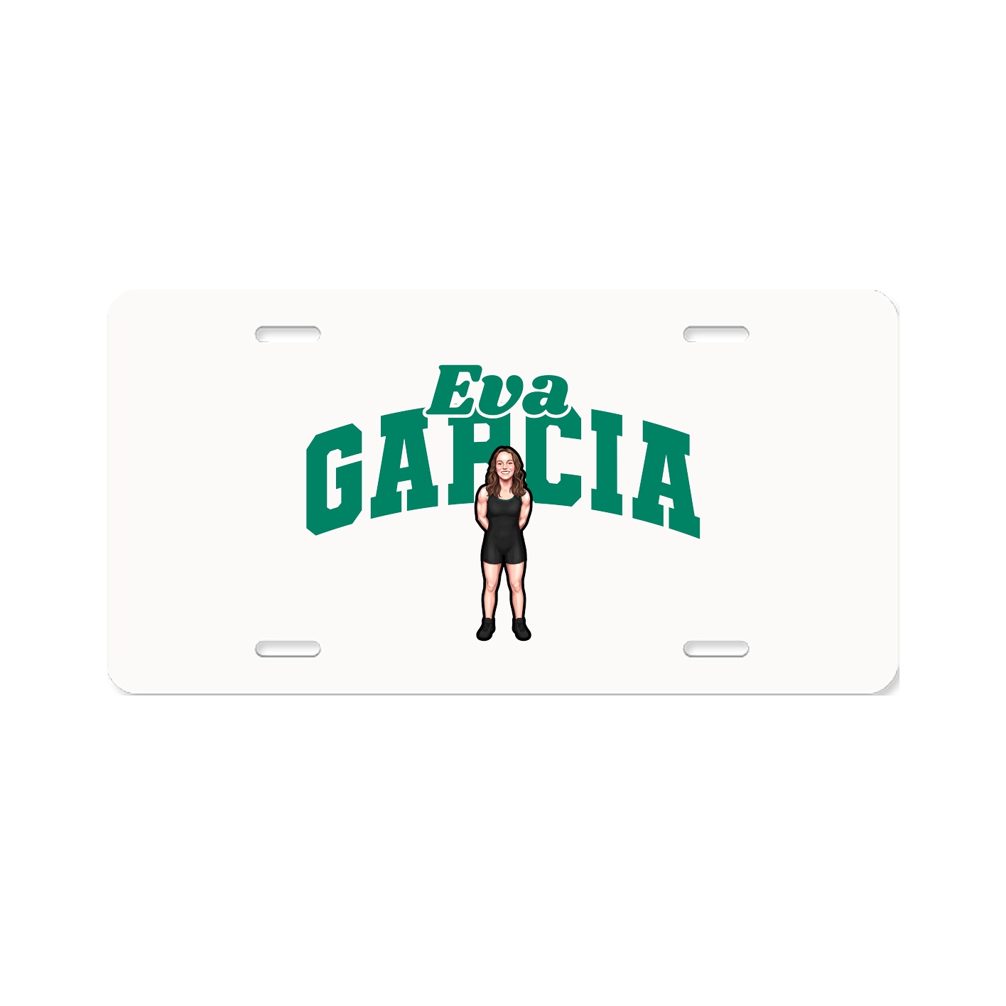 License Plate — Signature Arch in Classic