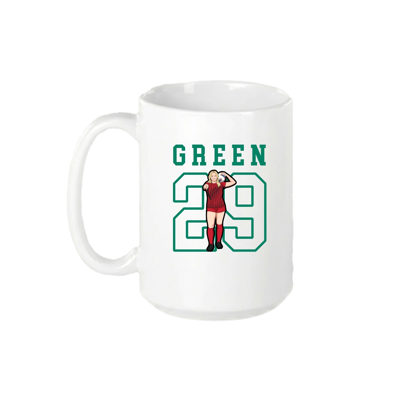 15oz Coffee Mug — Shirsey in White