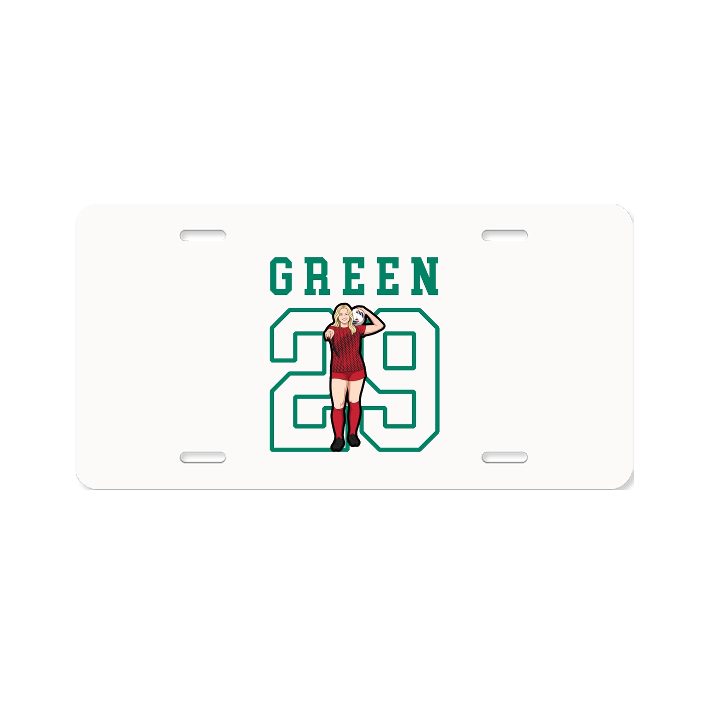 License Plate — Shirsey in Classic