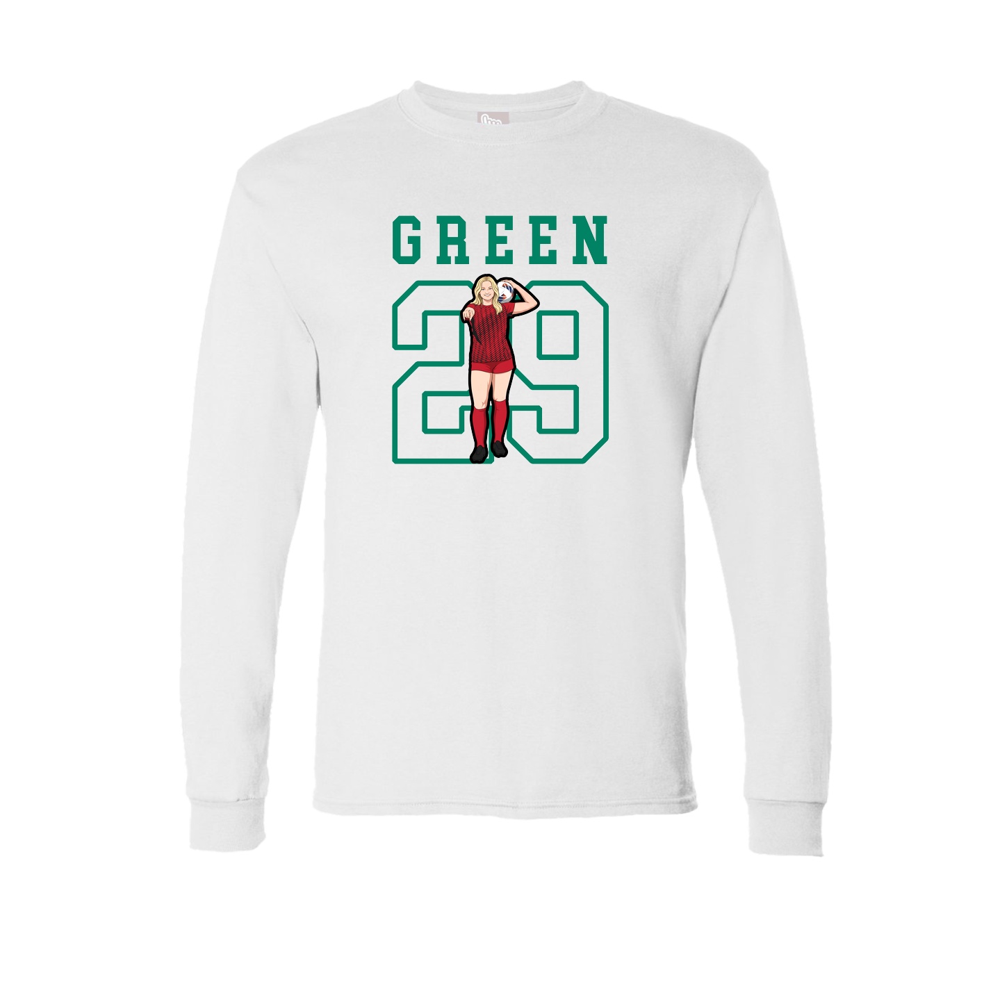 Long Sleeve Tee — Shirsey in White