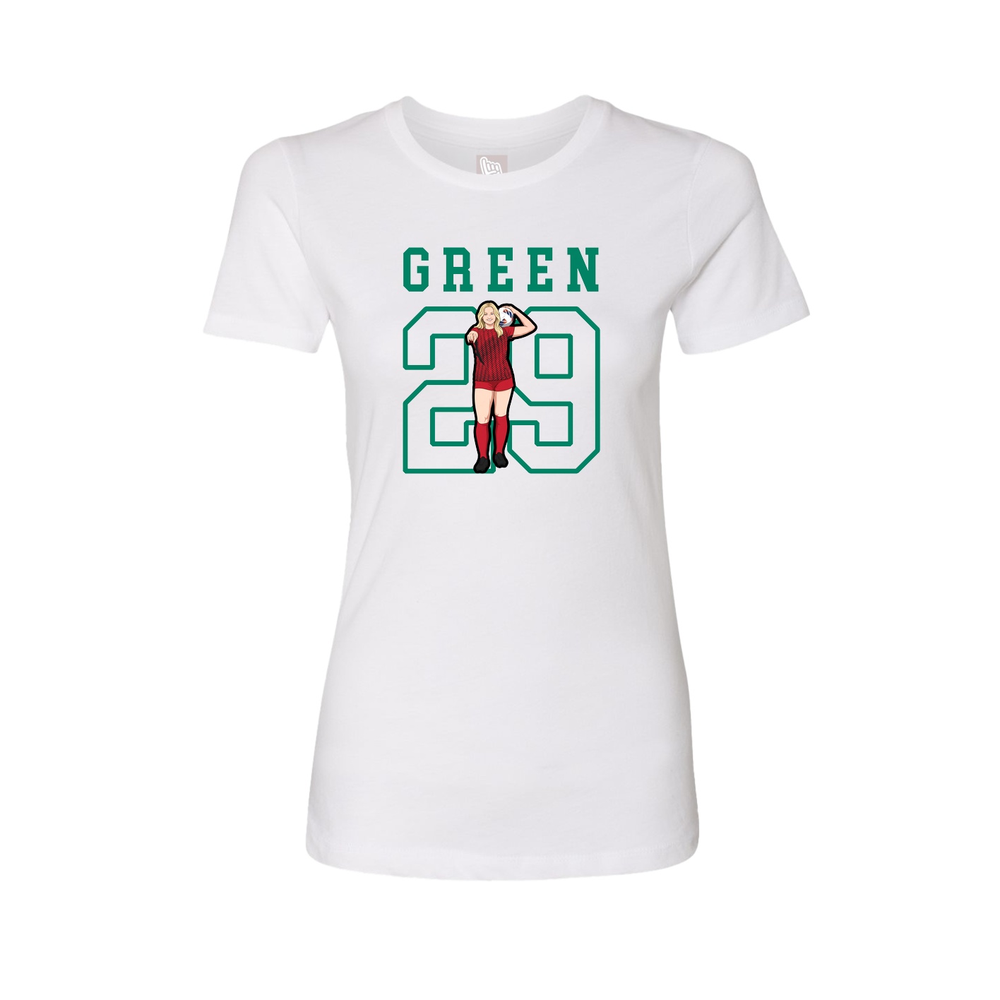 Fitted Women's Tee — Shirsey in White