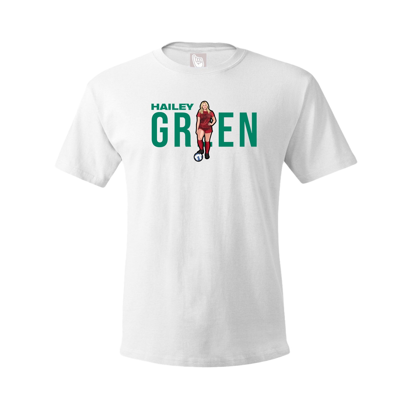 Tee — Player Name in White