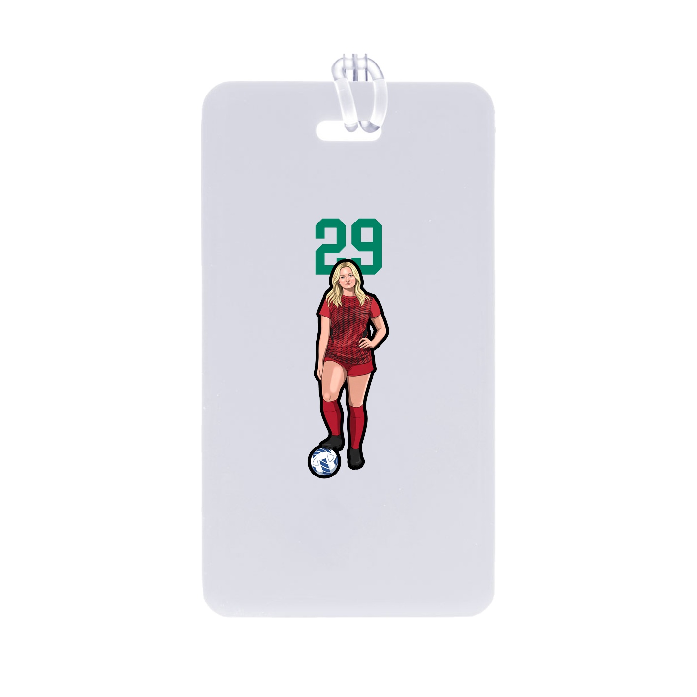 Bag Tag — Number Top in Classic