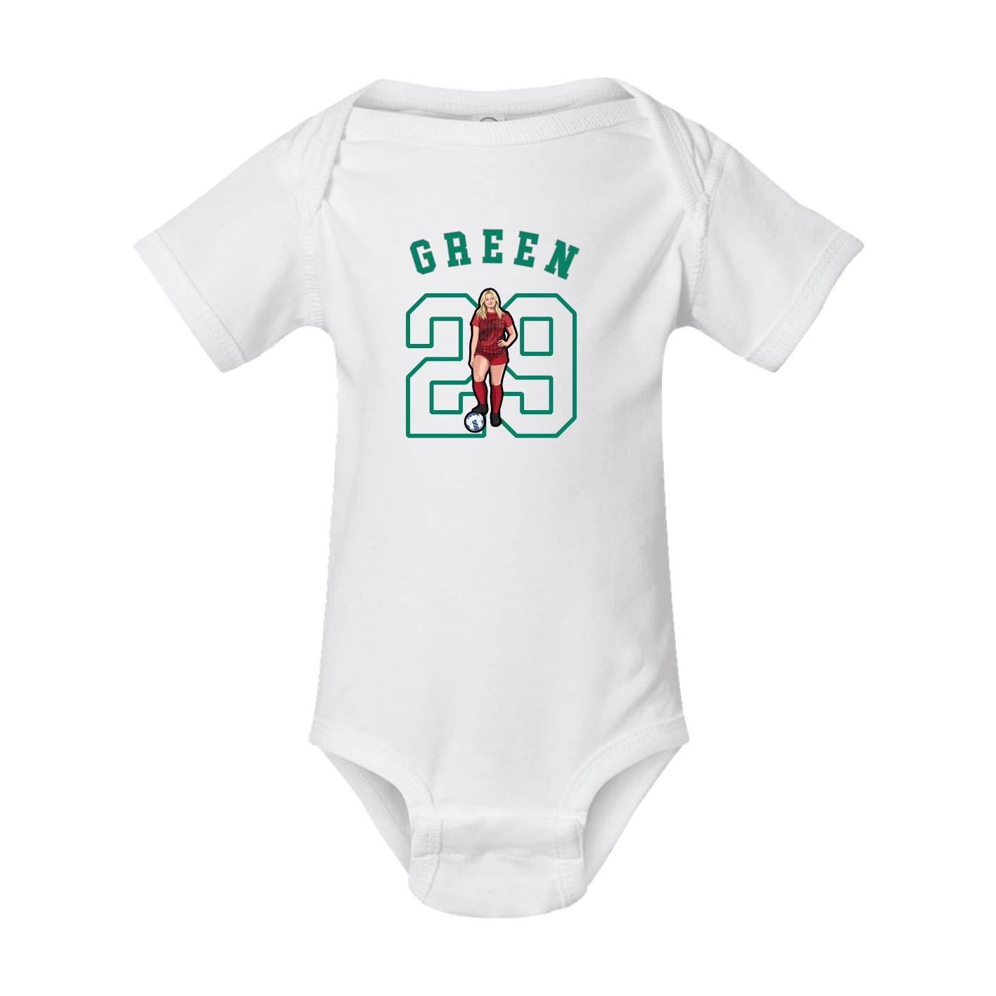 Baby Onesie — Shirsey Arch in White