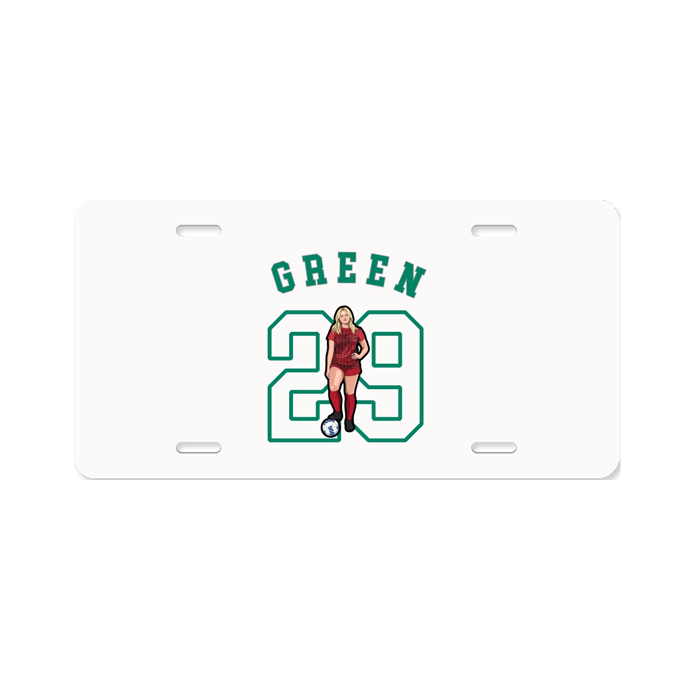 License Plate — Shirsey Arch in Classic